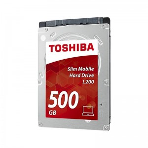 Disco Rígido 2.5" Toshiba L200 Slim 500GB 5400RPM 8MB SATA III